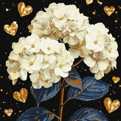 Картина за номерами "Чудові квіти" &copy;victoria_art KHO3277, 40х40 см 