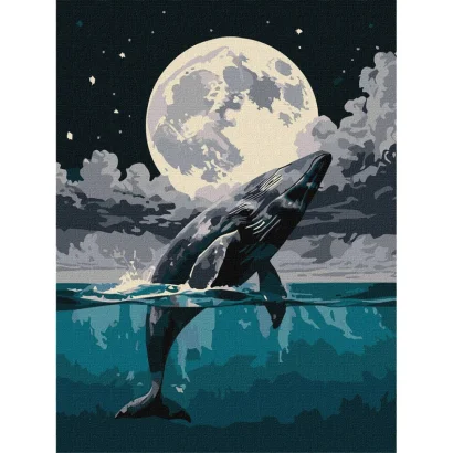 Картина за номерами "Стрибок до небес" &copy;art_selena_ua KHO6714, 30х40 см