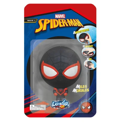 Стретч-іграшка Марвел людина павук Чорний Elastikorps HEPO10MARM-2 