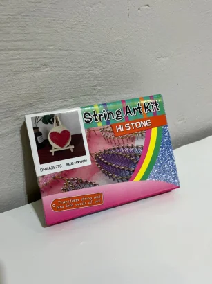 Дитячий набір для творчості стрінг-арт "Серце" YG0115(28276) дерев'яна основа