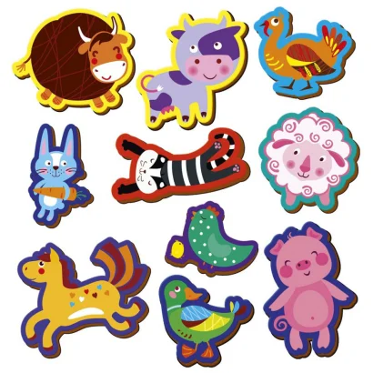 Дитячий набір магнітів "Ферма" VT3106-36, 10 магнітів