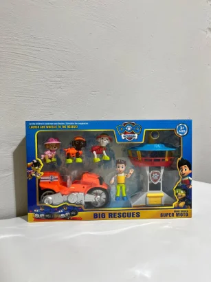 Набір героїв «Щенячий патруль» PB9905(Orange) фігурки з аксесуарами