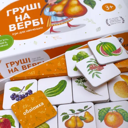 Настільна гра &quot;Груші на вербі&quot; 960087 укр. мовою