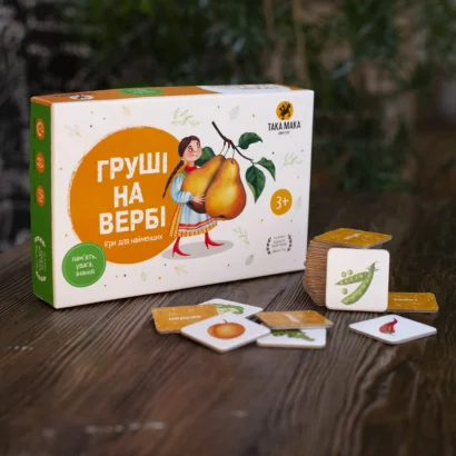Настільна гра &quot;Груші на вербі&quot; 960087 укр. мовою
