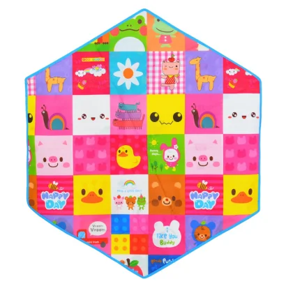 Дитячий манеж MR 1512 Powder Pink 146&times;127&times;110 см