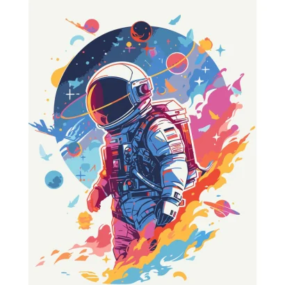 Картина за номерами "Космічний дослідник" 16511-AC 40х50 см