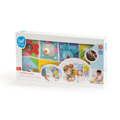 Розвиваючий центр для ліжечка - ВЕСЕЛІ ДРУЗІ (звук, світло)