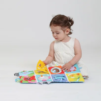 Розвиваючий центр для ліжечка - ВЕСЕЛІ ДРУЗІ (звук, світло)