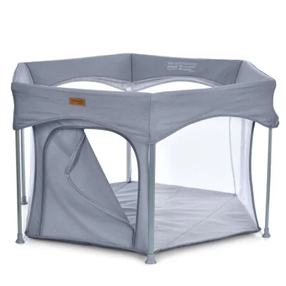 Дитячий манеж SWIFT 6 ME 1195 Gray 145х117х74 см