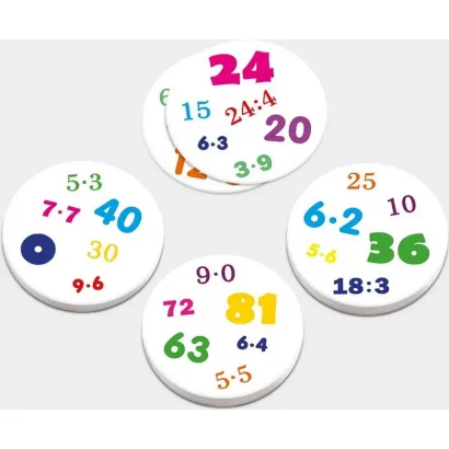Настільна гра серії Хто кого? "Змагання з множення та ділення" 158503