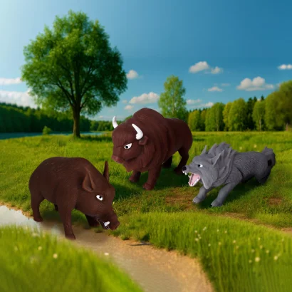 Стретч-іграшка у вигляді тварини Тварини України #sbabam 1/CN25 Іграшка-сюрприз