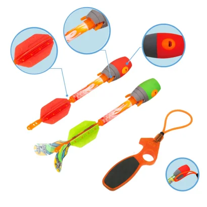 Іграшковий пускач серії "Air Storm" Zing AS610 SKY RIPPERZ із двома ракетами