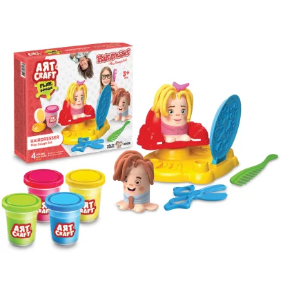 Набір для творчості з тіста "Перукарня" Art Craft (224 г) (320*250*65 мм) "dede" 