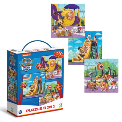 Дитячий пазл Ігровий майданчик Paw Patrol 200578, 3 в 1