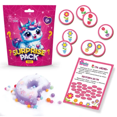 Ігровий набір-сюрприз "Surprise Pack Mini 2" VT8040-02 настільна гра та сквіш