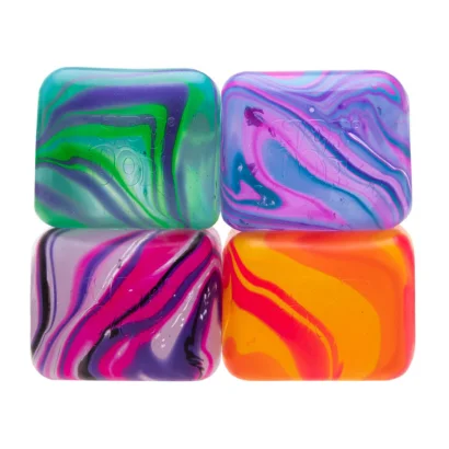 Дитяча іграшка антистрес "Космічний кубик" NeeDoh SWNCBND(Violet)