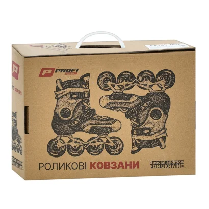 Дитячі розсувні ролики A4156-S-OR, розмір 31-34