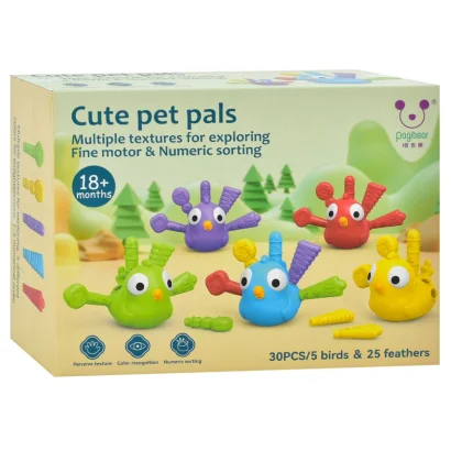 Дитячий сортер "Пташки" BB2004, 5 пташок