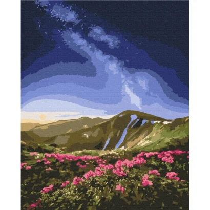 Картина за номерами "Чорногора" &copy;Roksolana Baran BS53753, 40х50 см