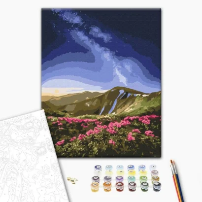 Картина за номерами "Чорногора" &copy;Roksolana Baran BS53753, 40х50 см