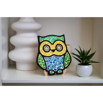 Дитячий набір для творчості кришталева мозаїка "Сова" MA2004