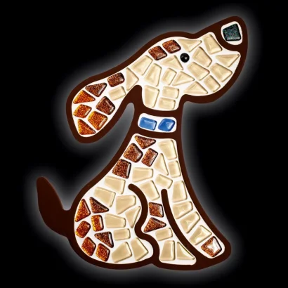 Дитячий набір для творчості кришталева мозаїка "Песик" MA7005