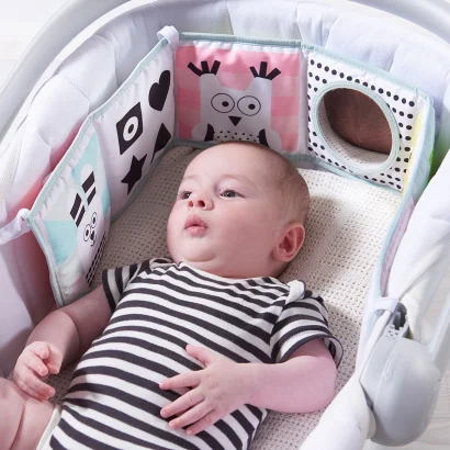 Розвиваюча книжка-розкладушка - МИШЕНЯТА-МАВПЕНЯТА