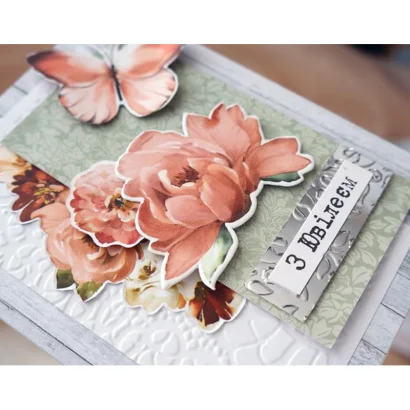 Набір для створення вітальних листівок "Where beauty lives" FDGCK-047, 6 шт