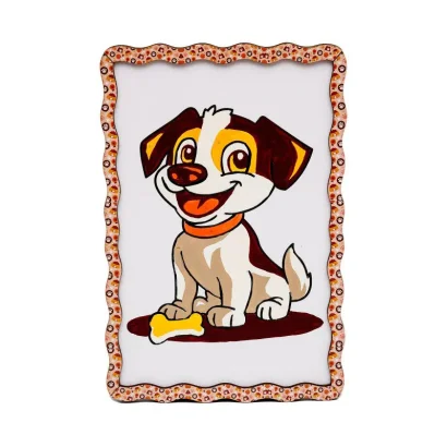 Дитячий набір для розпису по дереву "Вірний друг" Puz-22975 формат А5