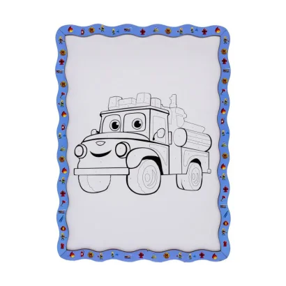 Дитячий набір для розпису по дереву "Пожежна машина" Puz-22954 формат А4