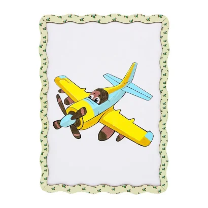 Дитячий набір для розпису по дереву "Літачок" Puz-22953 формат А4