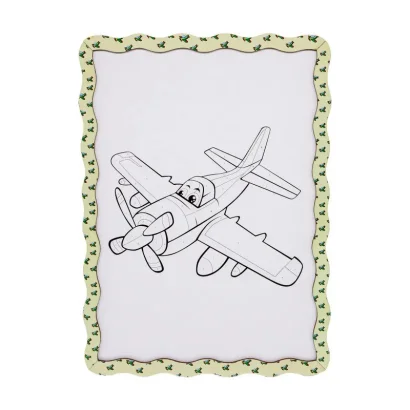 Дитячий набір для розпису по дереву "Літачок" Puz-22953 формат А4