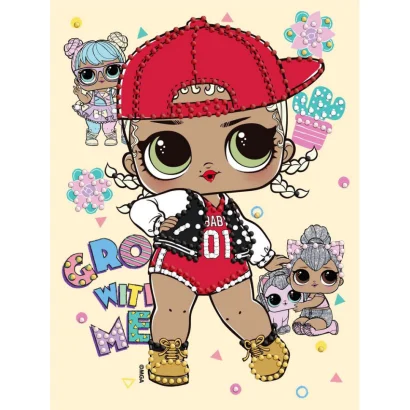 Алмазна мозаїка "L.O.L. Surprise! SWAG" AML1196, 15x20 см