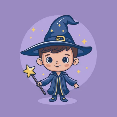 Картина за номерами "Хлопчик з магічними мріями" &copy;arttem_illustration 15652-AC 30х30 см