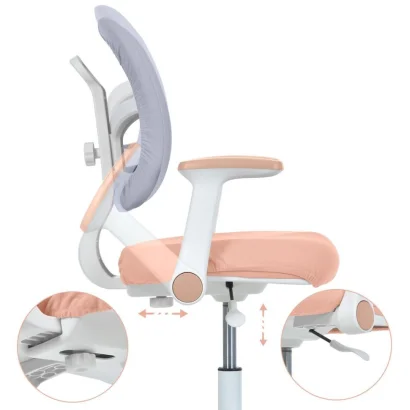 Дитяче крісло M 6250-13 з підлокітником і підніжкою