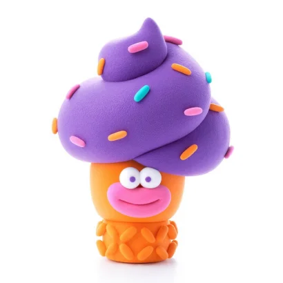 Набір пластиліну "Файні морозивка: Торнадик" ЛІПАКА 30144-UA01 самостійно твердіє