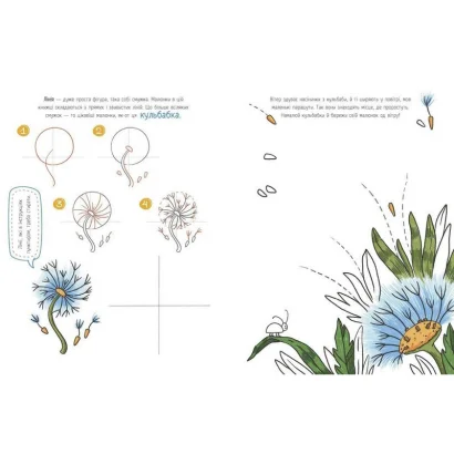 Дитяча книжка-розмальовка "Я малюю предмети" 1932002, 40 сторінок