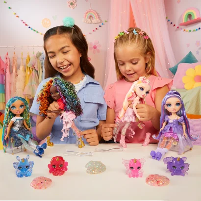 Ігровий набір з лялькою RAINBOW HIGH серії "Rainbow Shimmers" - СКАЙЛЕР (зі слаймом)