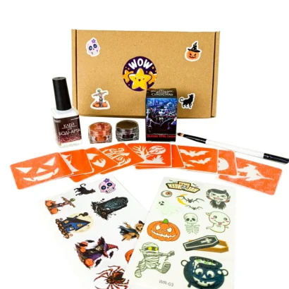 Набір для біо-тату "Wow Box Хелловін для 1 дитини" wow-box-halloween-1