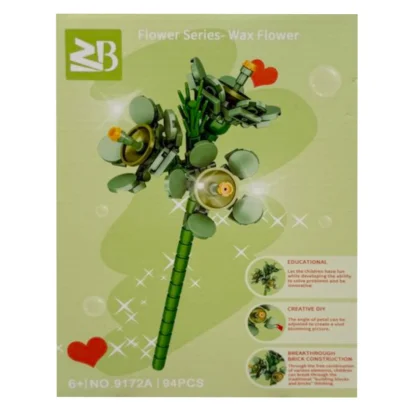 Конструктор дитячий "Wax flower" 9119A-9172A 94 деталі