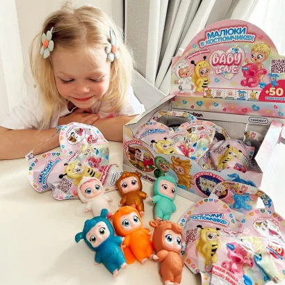 Колекційна фігурка - МАЛЮКИ В КОСТЮМЧИКАХ (14 шт., в диспл.)