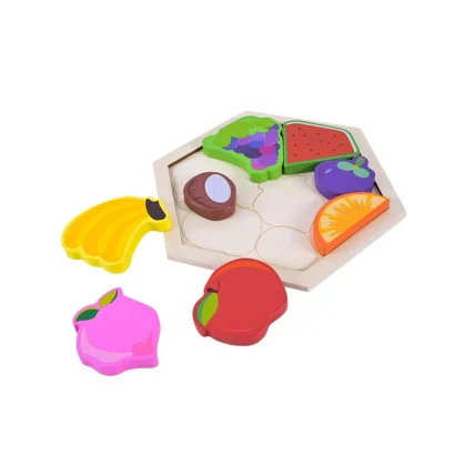 Дитячий дерев&rsquo;яний пазл вкладиш "Фрукти" C9441-4 