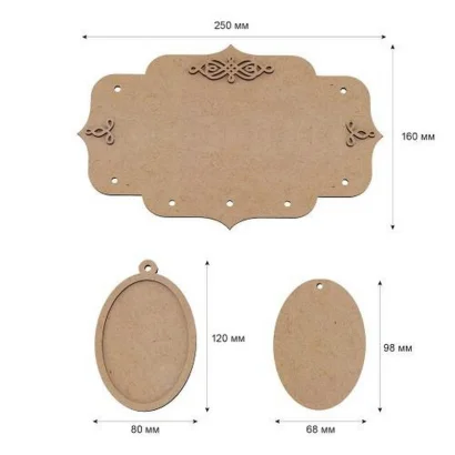 Набір для створення настінної підвіски "Botanical World" FDCKW-057