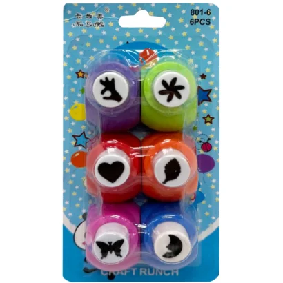 Набір фігурних діркопробивачів 315298 в наборі 6 штук