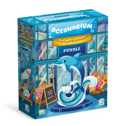 Дитячий віммельпазл "Музей Океанаріум" 300641, 150 елементів