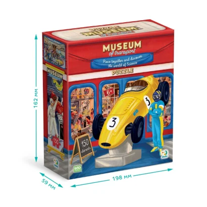 Дитячий віммельпазл "Музей Транспорту" 300640, 150 елементів