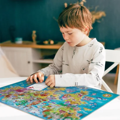 Дитячий пазл Шукай та знаходь "Світ пінгвінів" 300670, 100 елементів