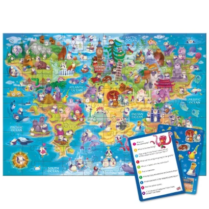 Дитячий пазл Шукай та знаходь "Світ пінгвінів" 300670, 100 елементів