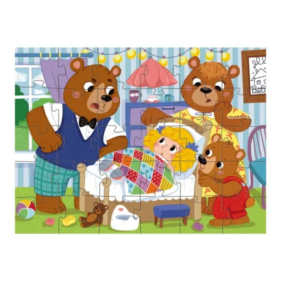 Дитячий пазл "Три ведмеді" 300696, 30 елементів
