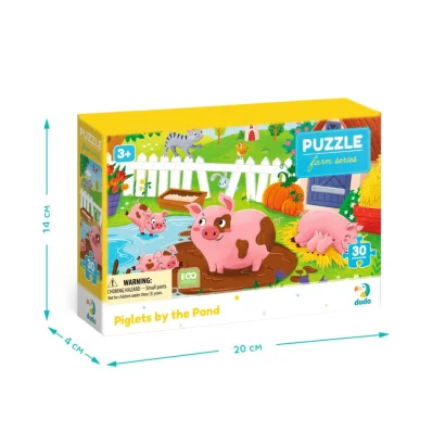Дитячий пазл "Поросята біля ставка" 300682, 30 елементів